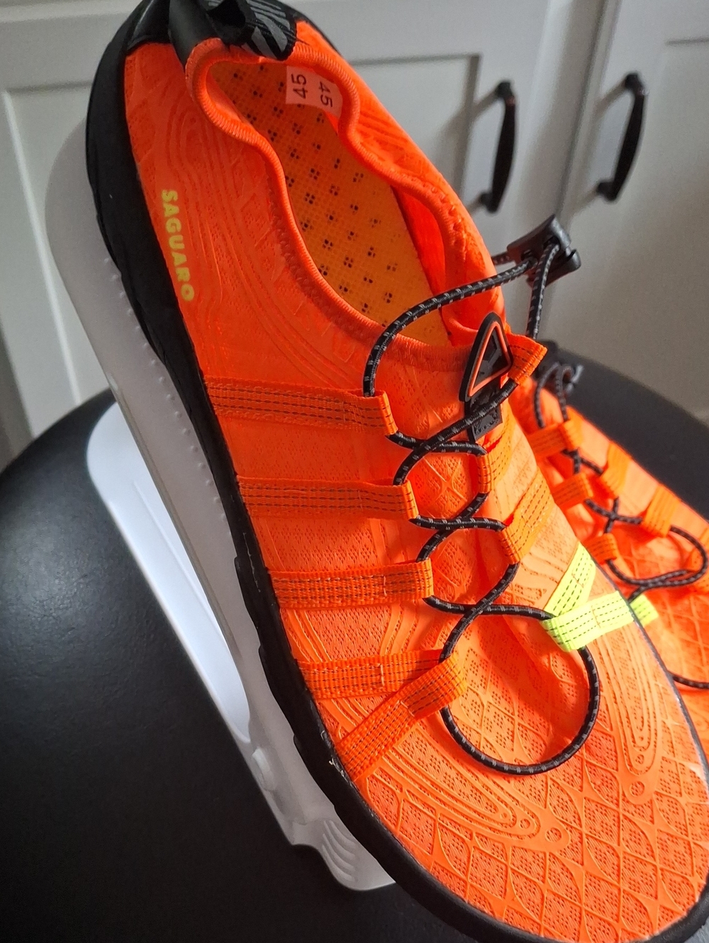 SAGUARO Neon Orange Slip-On Water Shoe